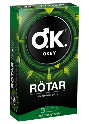 Okey Rötar 10'lu Prezervatif