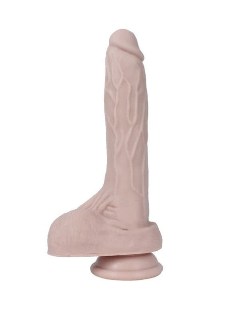 MeyraBest Yumuşak Soft Dokuda Damarlı 21 Cm Dildo Penis
