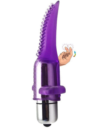 Erox To Me Finger Vibrator Klitoris Uyarıcı Parmak Vibratör-Purple