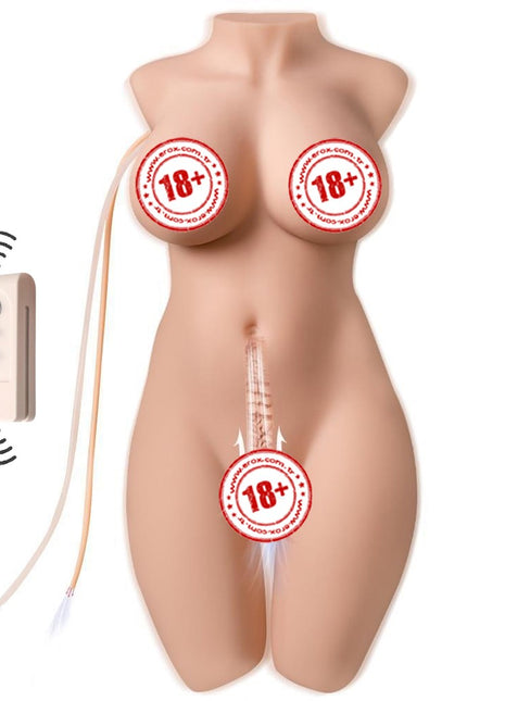 Shequ Miah Emişli ve Titreşimli Yarım Vücut Masturbator SQ-MAS20019