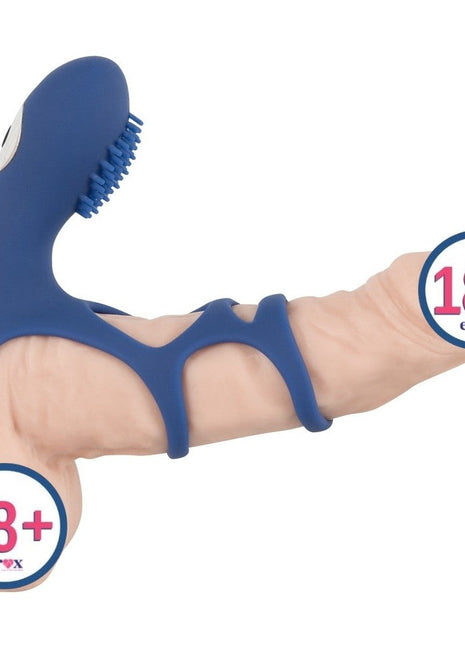 Sweet Smile Rechargeable Couple Sleeve Titreşimli Penis Halkası