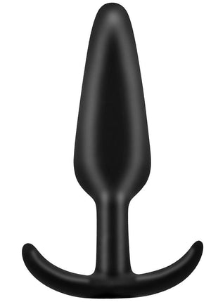 Erox Anal Fantasy Silicone Jelly Butt Plug Anal Alıştırıcı-Black