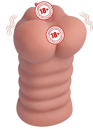Shequ Ramar Vibrating Pussy Titreşimli Anal ve Vajinal Masturbator SQ-MAV60128