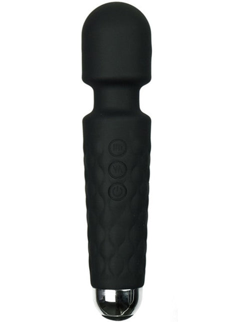 Massage Vibes Ultra Güçlü 20 Mod Usb Şarjlı Masaj Vibratör Black