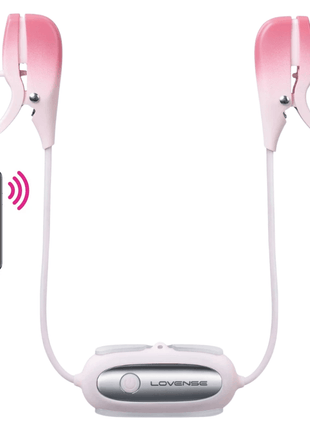 Lovense Gemini Telefon Kontrollü Titreşimli Göğüs Ucu Vibratör