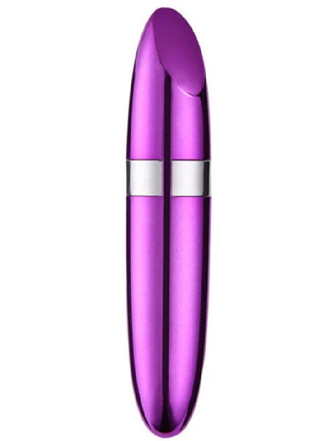 Erox Lipstick Compact Power Full Mini Ruj Vibratör-Purple