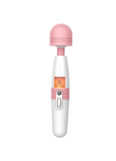 oung Version Professional Massager Isıtmalı Masaj Wand Vibratör-Pink