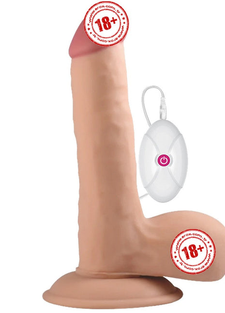 Lovetoy The Ultra Soft Dude Dildo 18 Cm Titreşimli Realistik Penis
