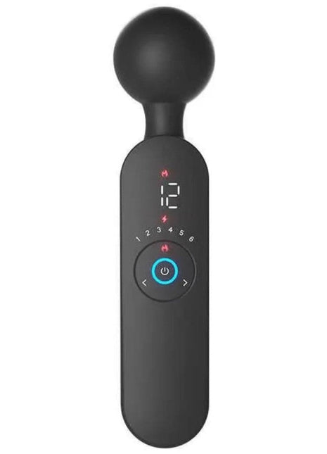 Erox Ares Clitoral Stimulator Göstergeli ve Isıtmalı Masaj Wand Vibratör