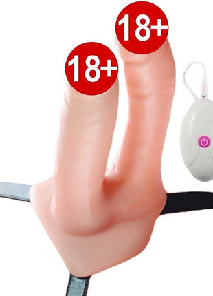 Lovetoy Unisex Çift Başlı Titreşimli Çatal Penis