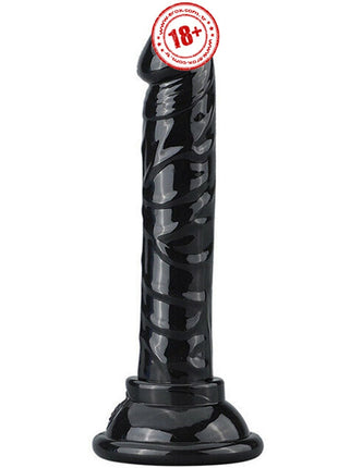 Erox Jelly Silicone 14.5 cm Anal ve Vajinal Realistik Penis-Black