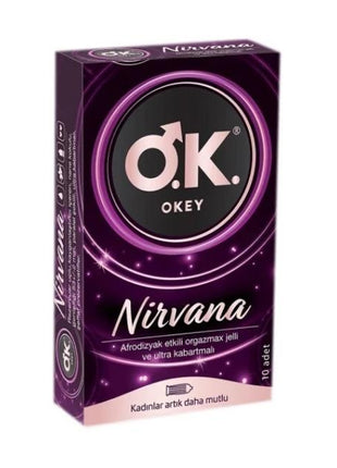 Okey Nirvana 10'lu Prezervatif