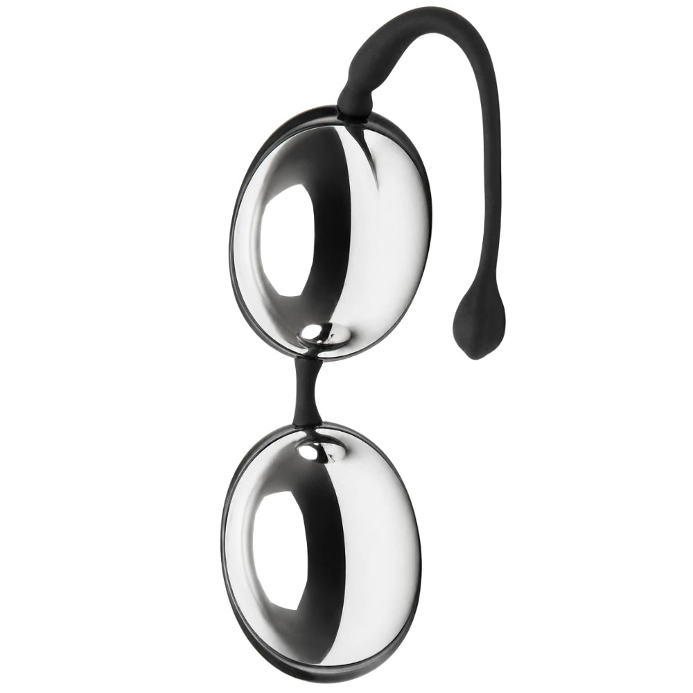 Inner Goddess Gümüş Jiggle Kegel Topları 67 g – Saklama Çantalı