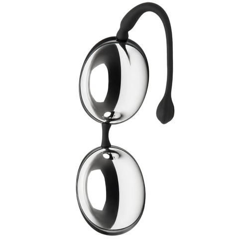Inner Goddess Gümüş Jiggle Kegel Topları 67 g – Saklama Çantalı