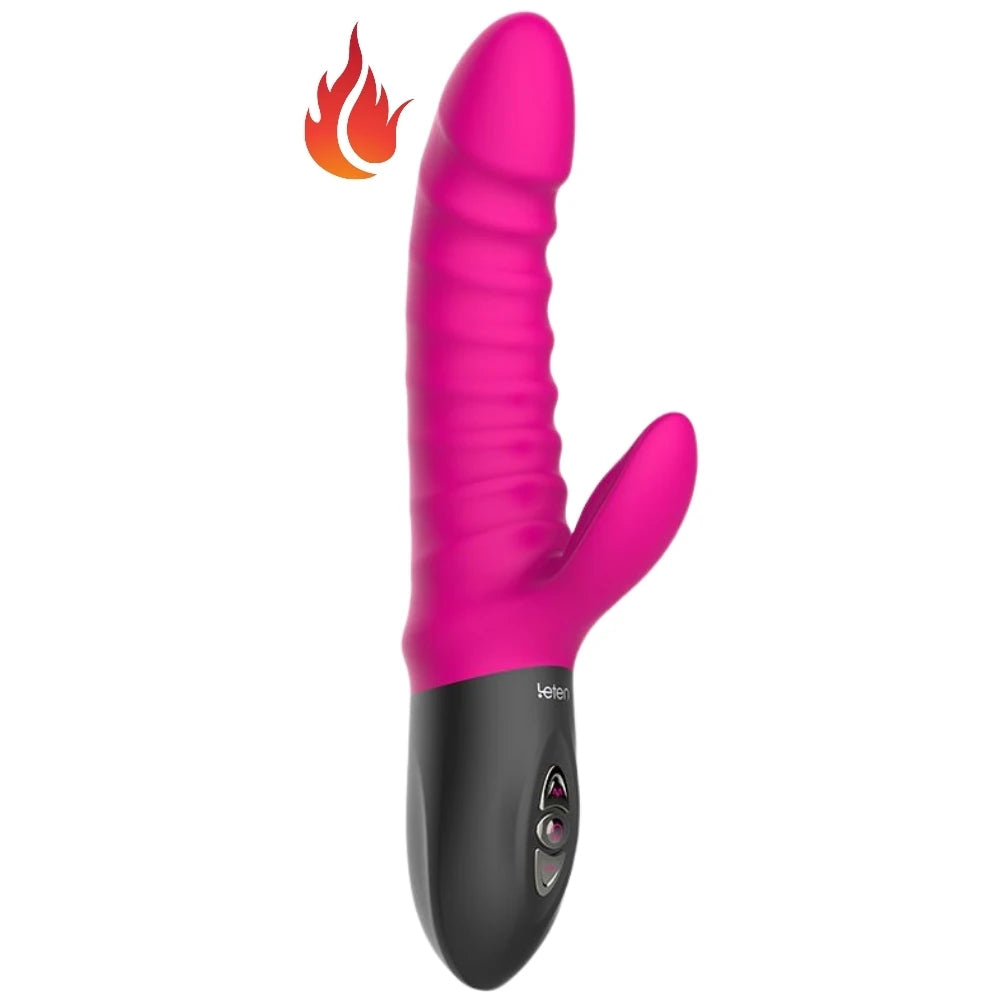 Intelligent 42°C Isıtmalı ve İtmeli Rabbit Vibratör