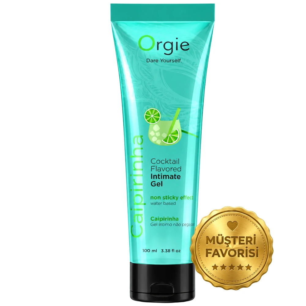 Intimate Gel Caipirinha Kokteyl Aromalı Su Bazlı Kayganlaştırıcı 100 ml