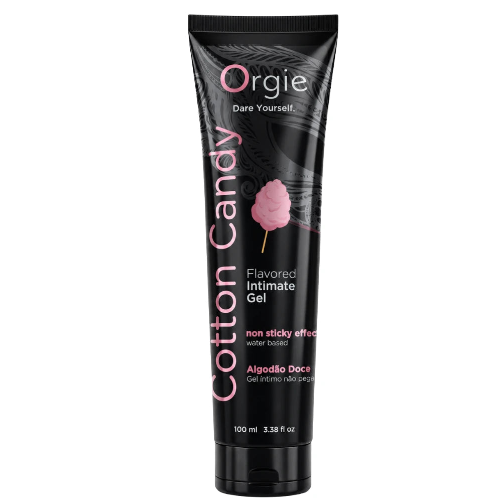 Intimate Gel Pamuk Şekeri Aromalı Öpülebilir Su Bazlı Kayganlaştırıcı 100 ml