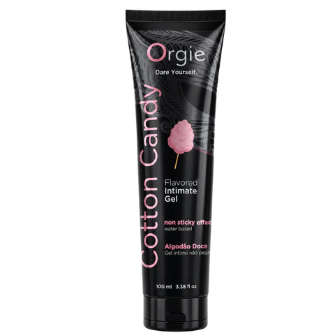 Intimate Gel Pamuk Şekeri Aromalı Öpülebilir Su Bazlı Kayganlaştırıcı 100 ml