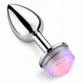 LED ışıklı metal anal plug – görsel 1
