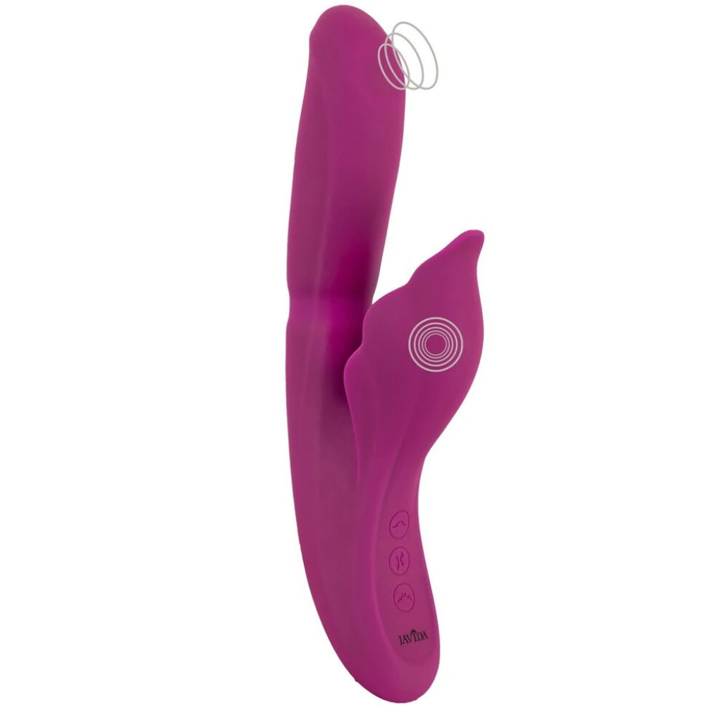 Isıtmalı, İtmeli ve Nabız Modlu 4 Fonksiyonlu Rabbit Vibratör