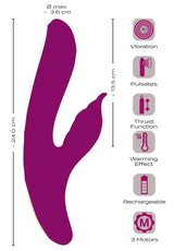 ısıtmalı itmeli rabbit vibratör – görsel 4