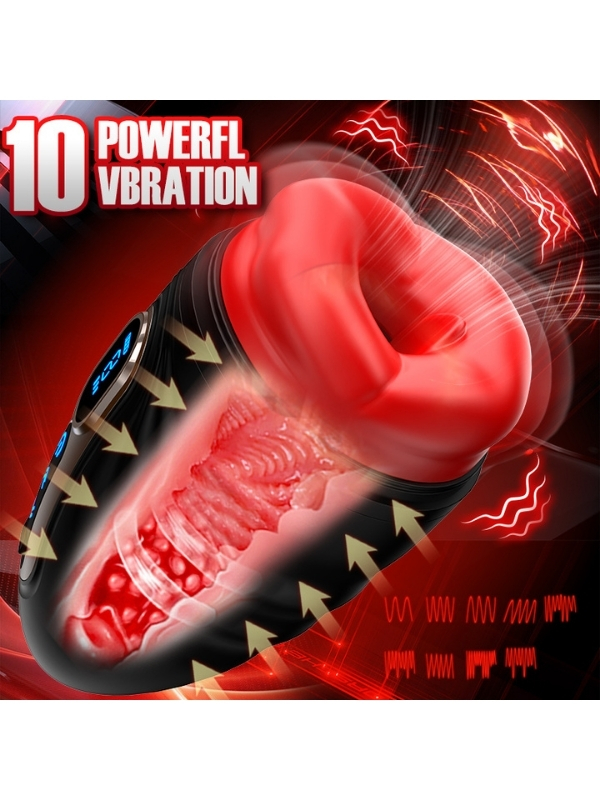 ısıtmalı titreşimli emişli oral mastürbatör – görsel 5