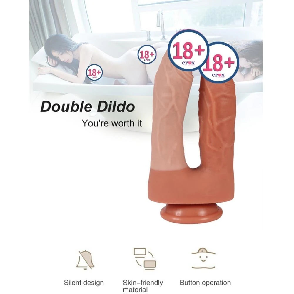 Jamie çift katmanlı çift taraflı penis – görsel 3