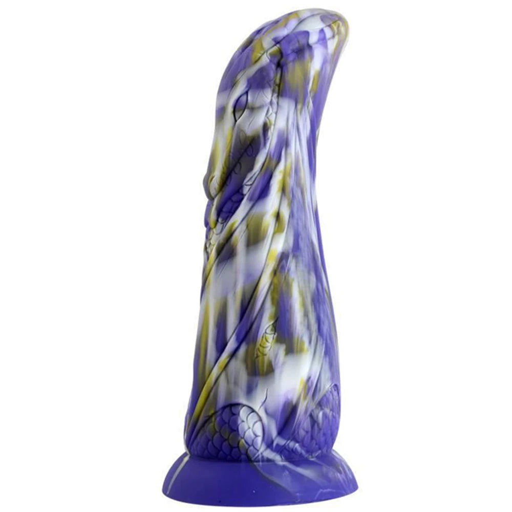 Jelly Animal Monster 13 Çıkıntılı Dokulu Fantezi Dildo – 7,2 cm Çap