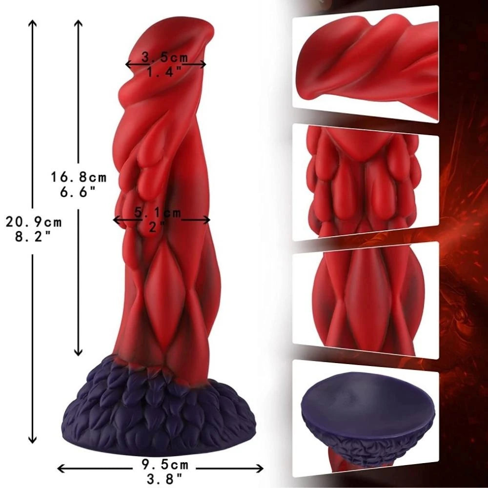 Jelly Animal Monster 35 fantezi dildo – görsel 2