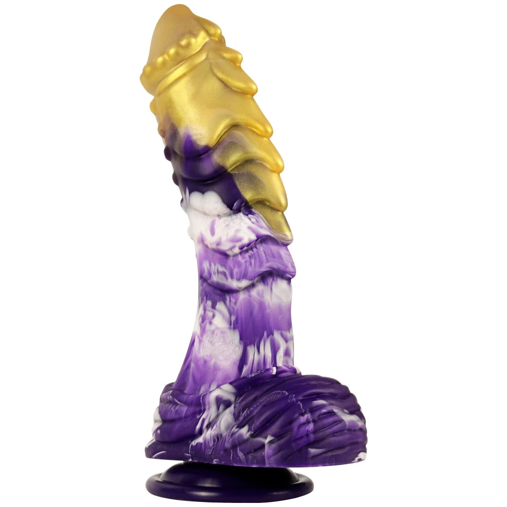 Jelly Animal Monster 37 fantezi dildo (sarı) – görsel 1