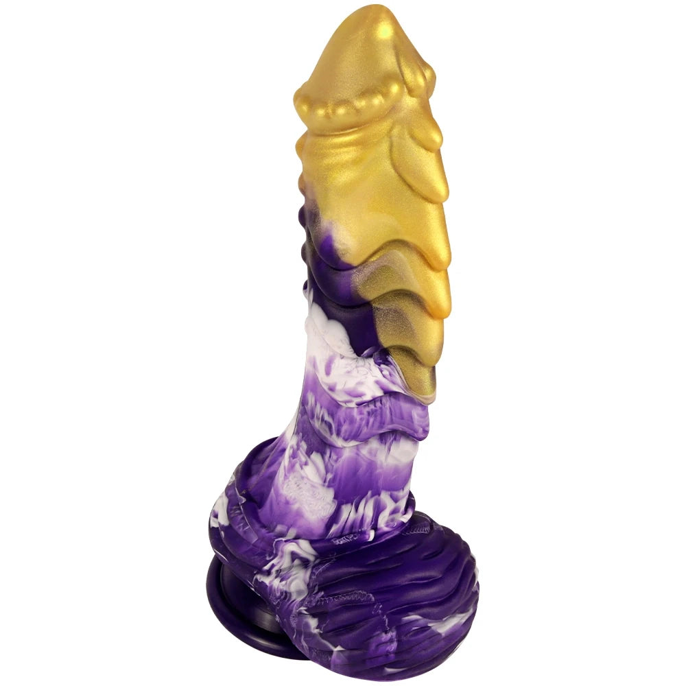 Jelly Animal Monster 37 fantezi dildo (sarı) – görsel 2
