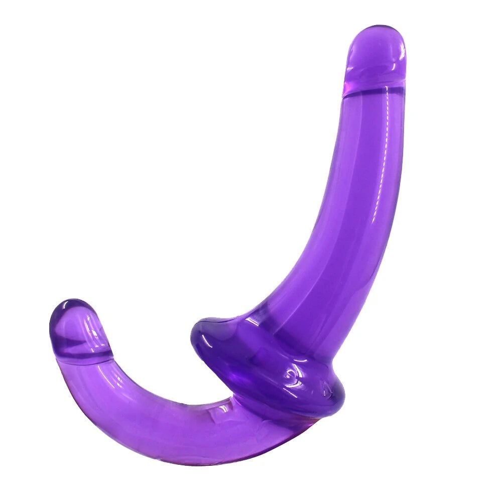 jelly askısız strap-on mor – görsel 2