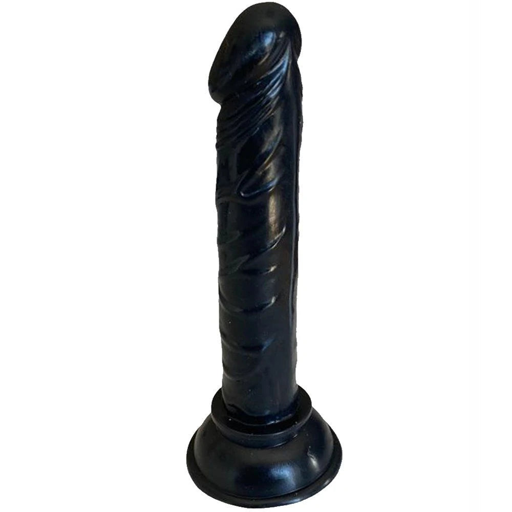 koyu ten rengi jelly strap-on – görsel 3