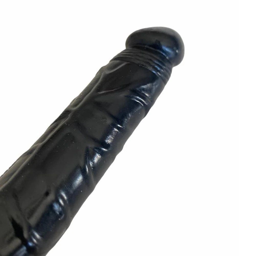 koyu ten rengi jelly strap-on – görsel 5