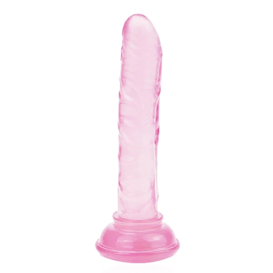 pembe jelly strap-on – görsel 2