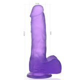 Jelly Studs medium jel dildo – görsel 6