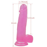 Jelly Studs jel dildo large – görsel 8