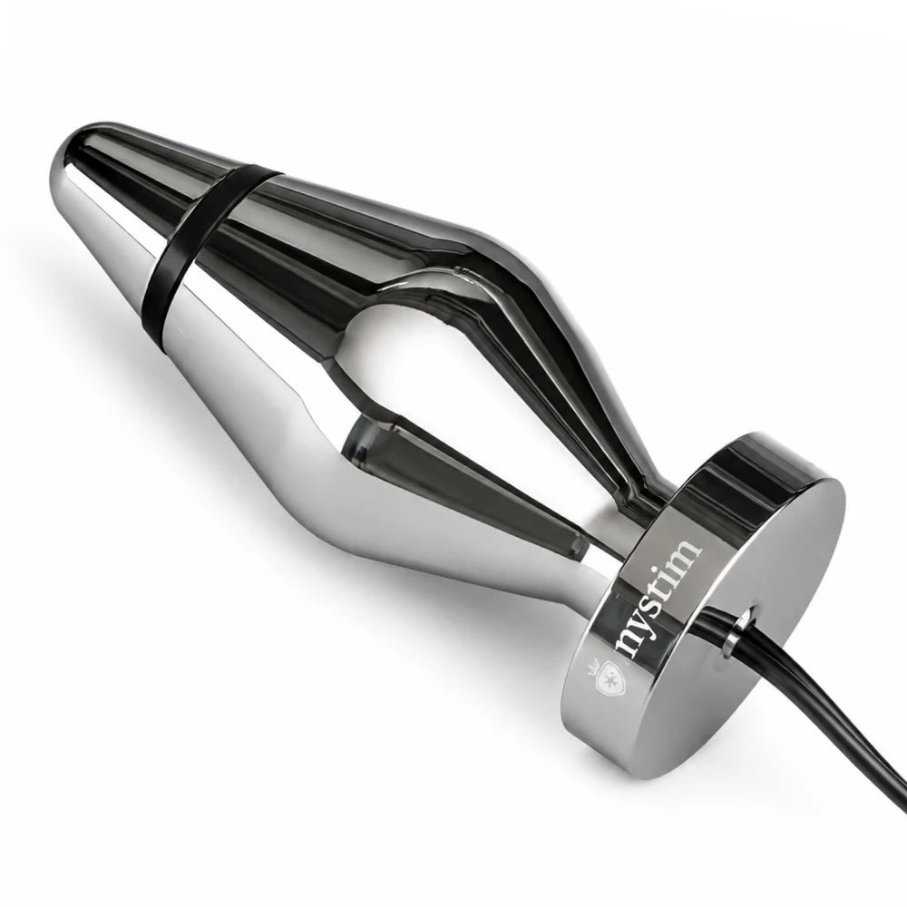 John Elektro-Stimülasyon Alüminyum Anal Plug – Large