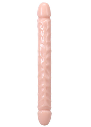 Doc Johnson Classic Jr. Veined Double Header 30 Cm Çift Taraflı Realistik Penis Flesh