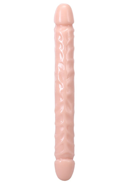 Doc Johnson Classic Jr. Veined Double Header 30 Cm Çift Taraflı Realistik Penis Flesh