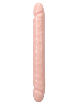Doc Johnson Classic Jr. Veined Double Header 30 Cm Çift Taraflı Realistik Penis Flesh