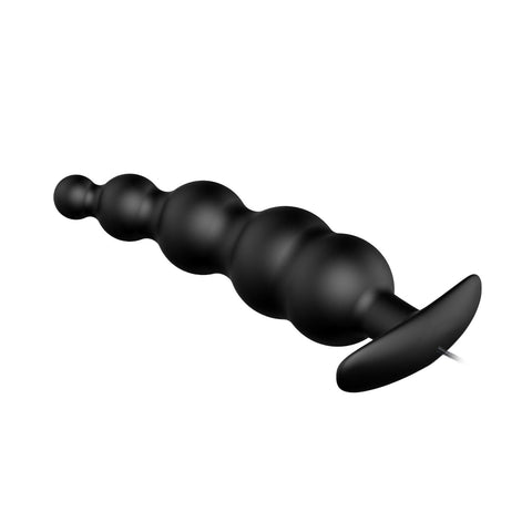 Kablolu Kumandalı Kademeli Bubble Titreşimli Silikon Anal Plug