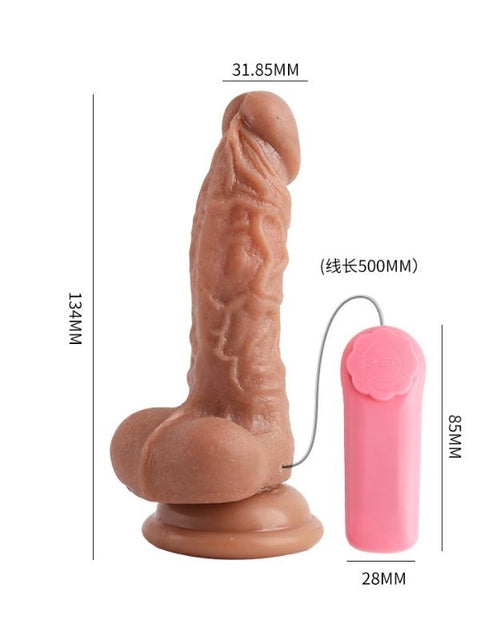 Kablolu Kumandalı Kompakt Vibratör 13,4 cm