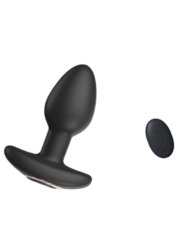 Kablosuz Kumandalı Titreşimli Silikon Anal Plug