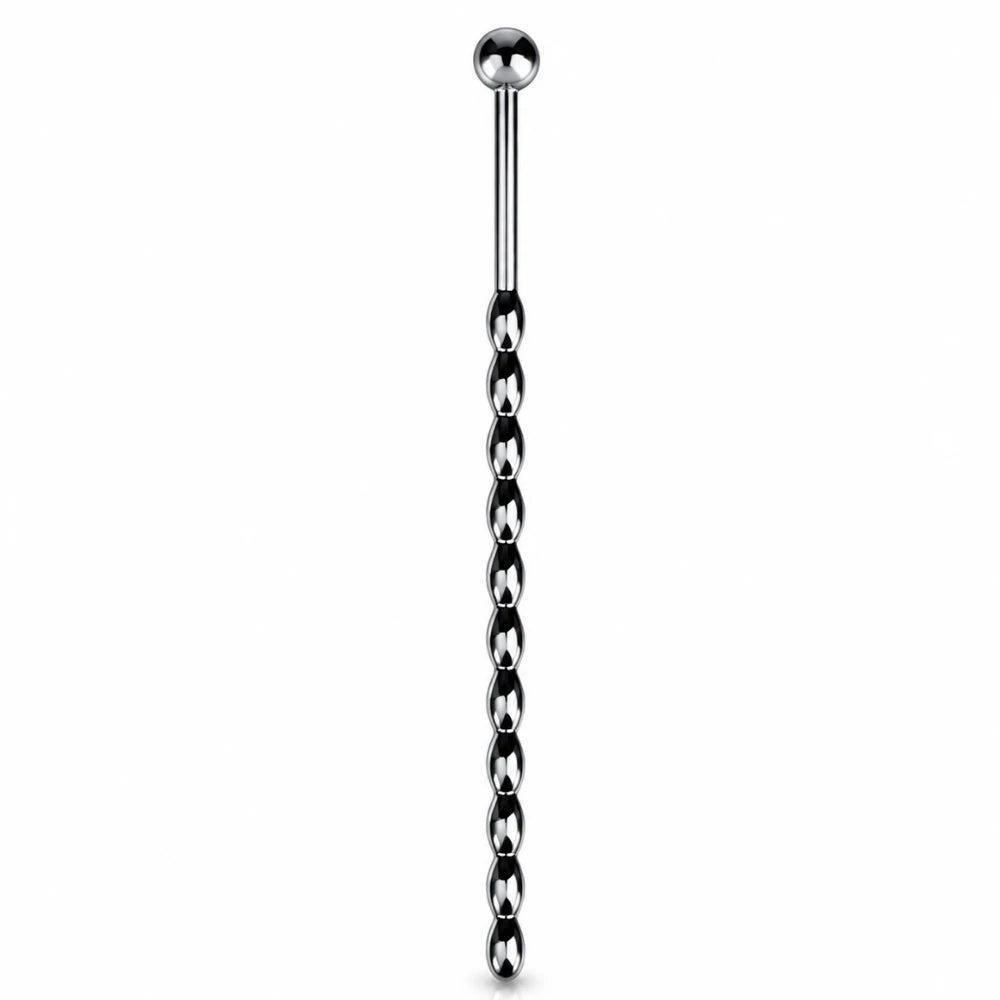 Kademeli Yüzeyli Metal Üretral Çubuk – 14,9 cm