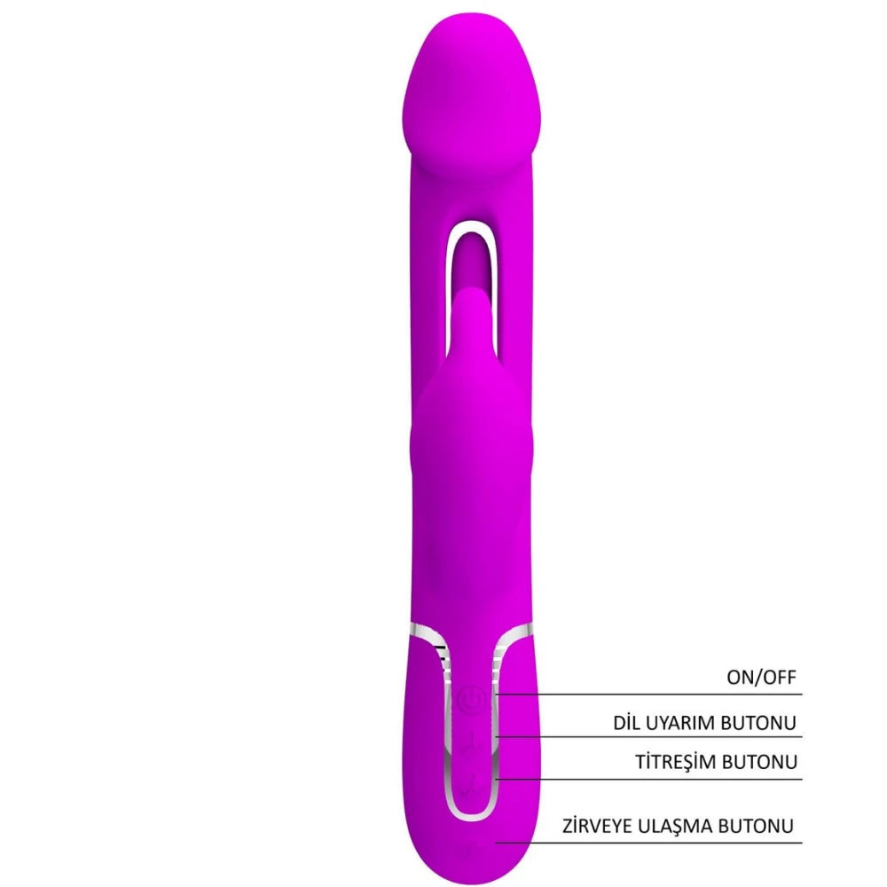 Kampos dil uyarıcılı rabbit vibratör – görsel 2