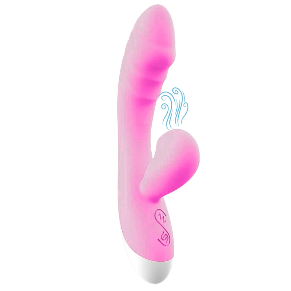 Kavisli Emişli G Noktası Rabbit Vibratör