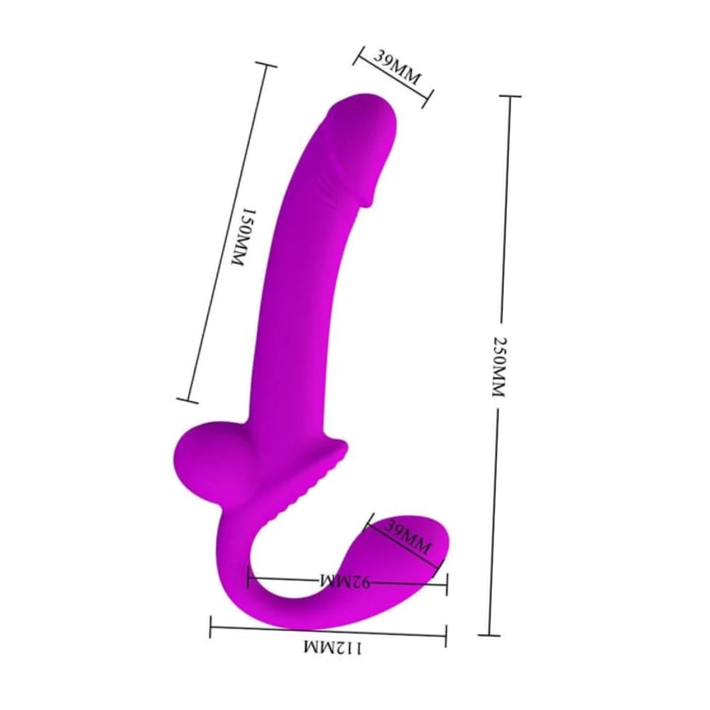 Kelpie fışkırtmalı askısız strap-on – görsel 2