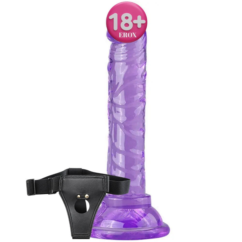 Kemerli jelly strap-on – görsel 1