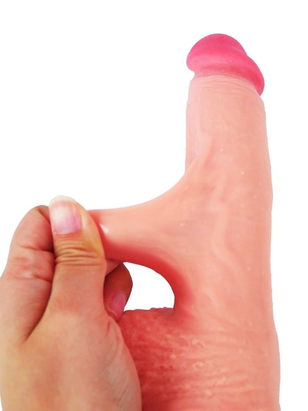 20 cm kıkırdaklı gerçekçi dildo – görsel 3